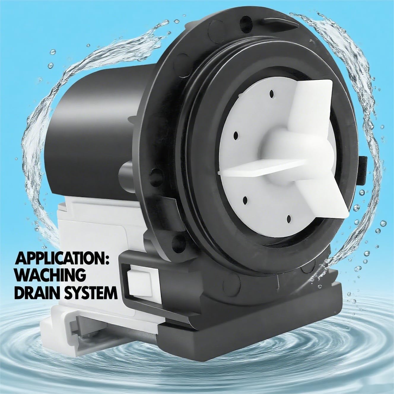 4681EA2001T lg washer drain pump for Kenmore, LG Washing Machine ap5328388 4681ea1007g 4681ea1007d 4681EA2001d 4681ea2001n wm2101hw wm2016cw wm3570hwa wm3270cw washer drain pump