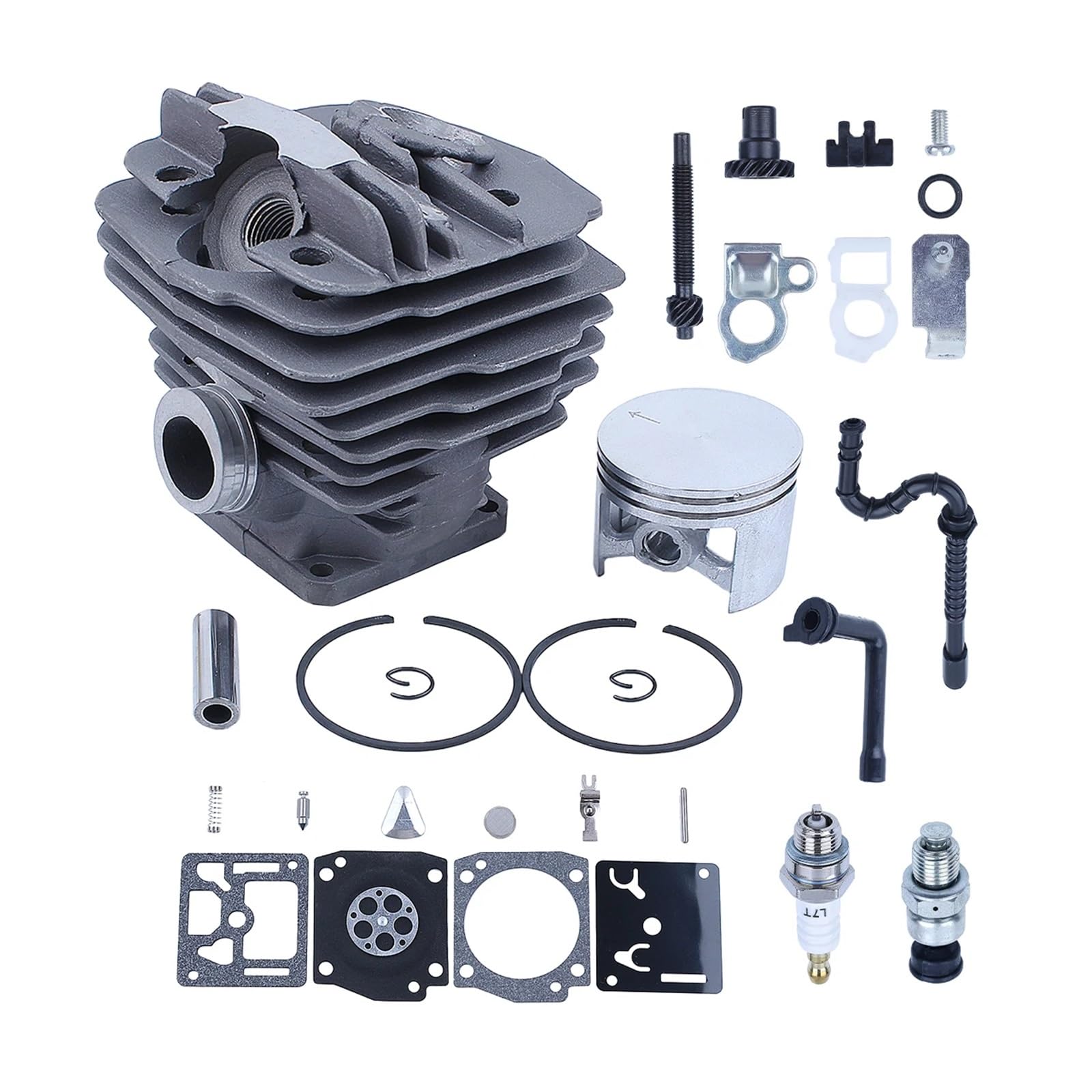 Réparer une tronçonneuse MS360 qui serre : Kit cylindre 48 mm et filtre 034