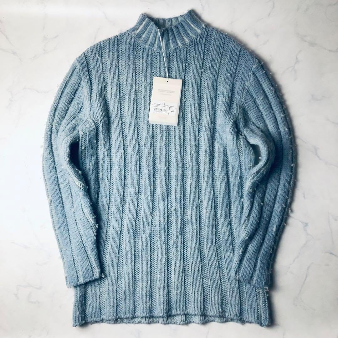 【新品・タグ付き】OURLEGACY タートルニット ケーブル 46(M) OUR LEGACY ニット 46 OURLEGACY タートルニット ケーブル 46(M