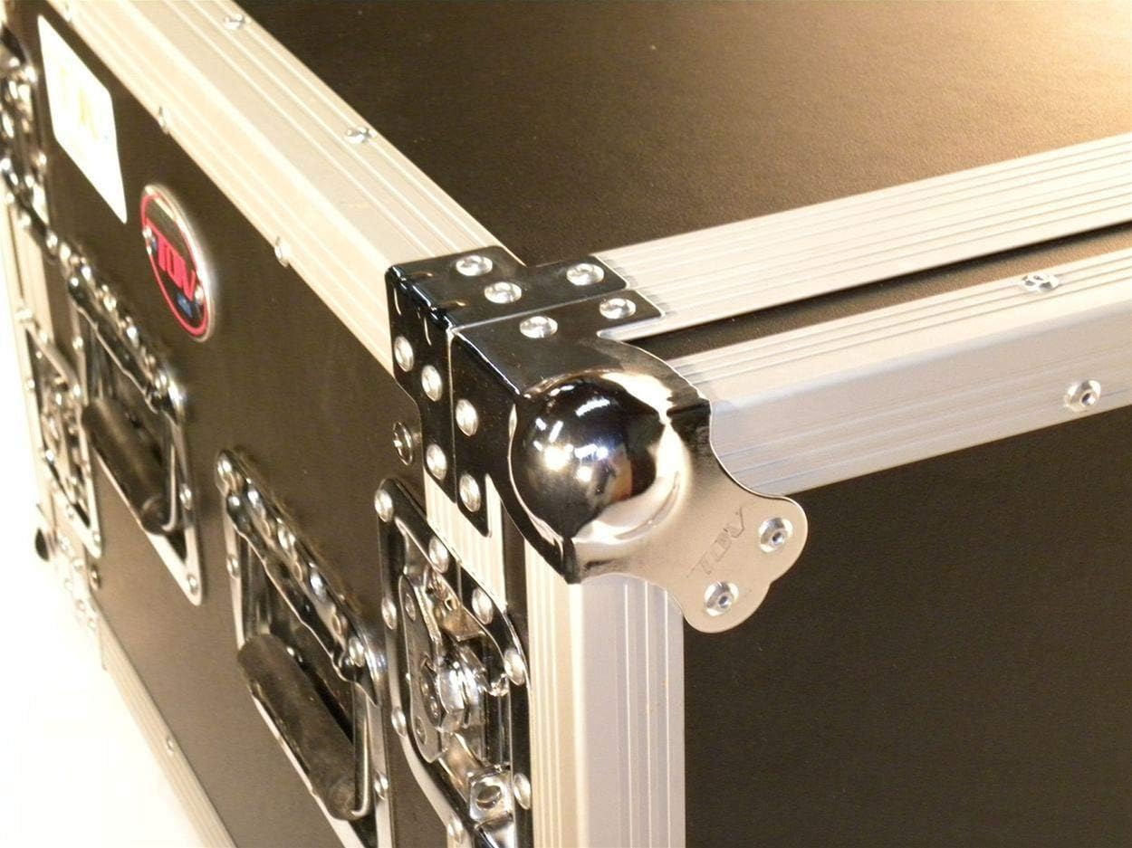 New Pro X T-8RSS 8U Space Vertical DJ 19" Flight Rack Case ATA 300