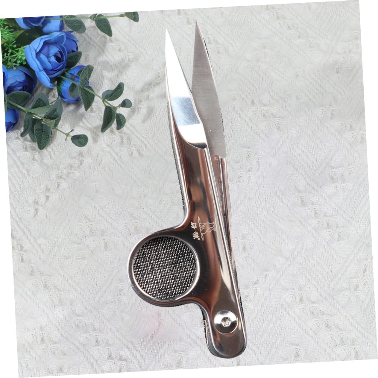 EXCEART 3stücke Edelstahl Fadenschneider Förmige Fadenschere Für Sticken Und Nähen Tragbar Komfortabler Griff Langlebig Und Praktisch Für Stoffe Und Handarbeiten