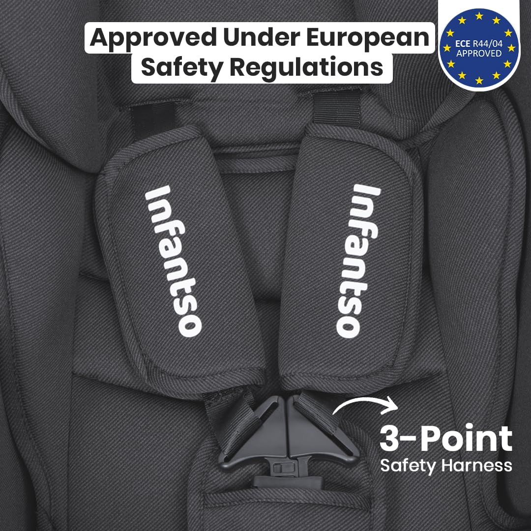 Infantso 4-in-1 Baby Carry Cot - Car Seat & Rocker -4