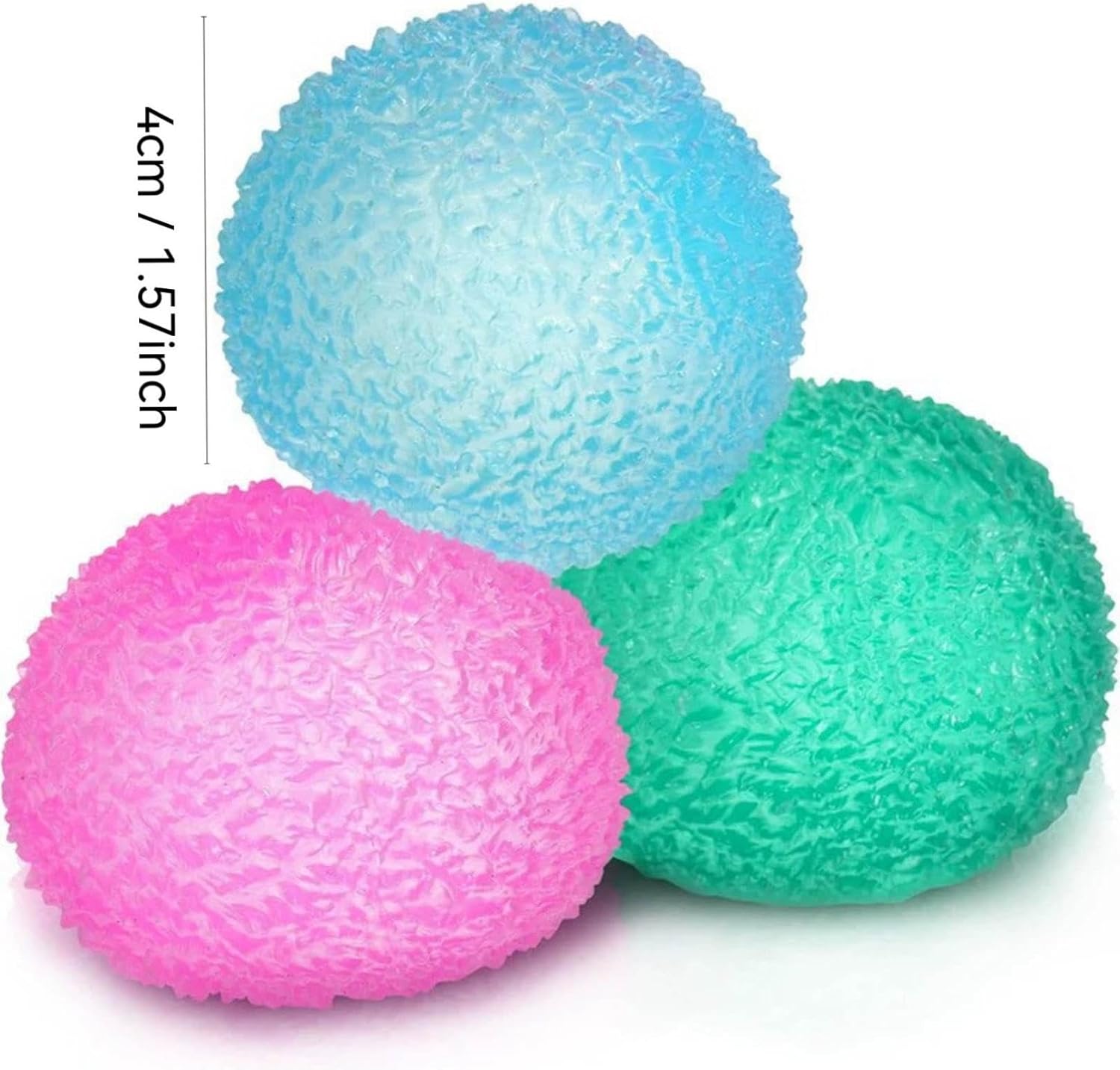 Stress Ball for Adults – Realistic Malt Sugar Ball Squishies, Soft Stress Relief Fidget Toy, Birthday Gift & Party Favors (Random 1pc)