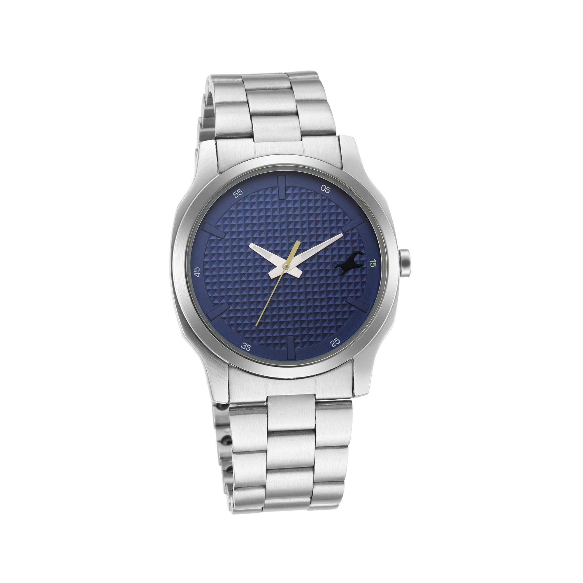 Fastrack Mens Analog Blue Dial Silver Band Metal Watch (B091F5J8ST) Amazon Price History, Amazon Price Tracker