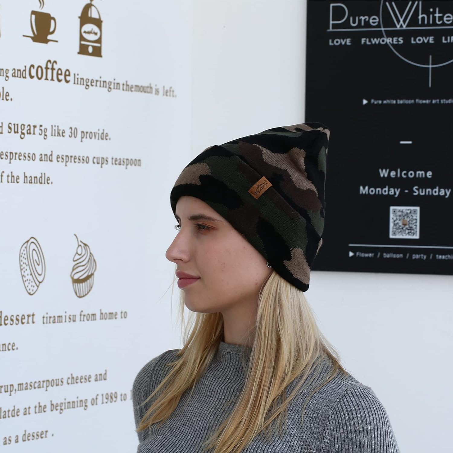 Rajputana 1 & 2 Packs Unisex Knit Winter Beanie Hats Cap Set for Men and Women - Image 4