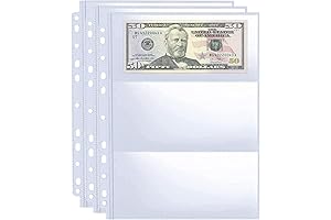 30 PCS Money Sleeve, Currency Storage Pockets for Cash
