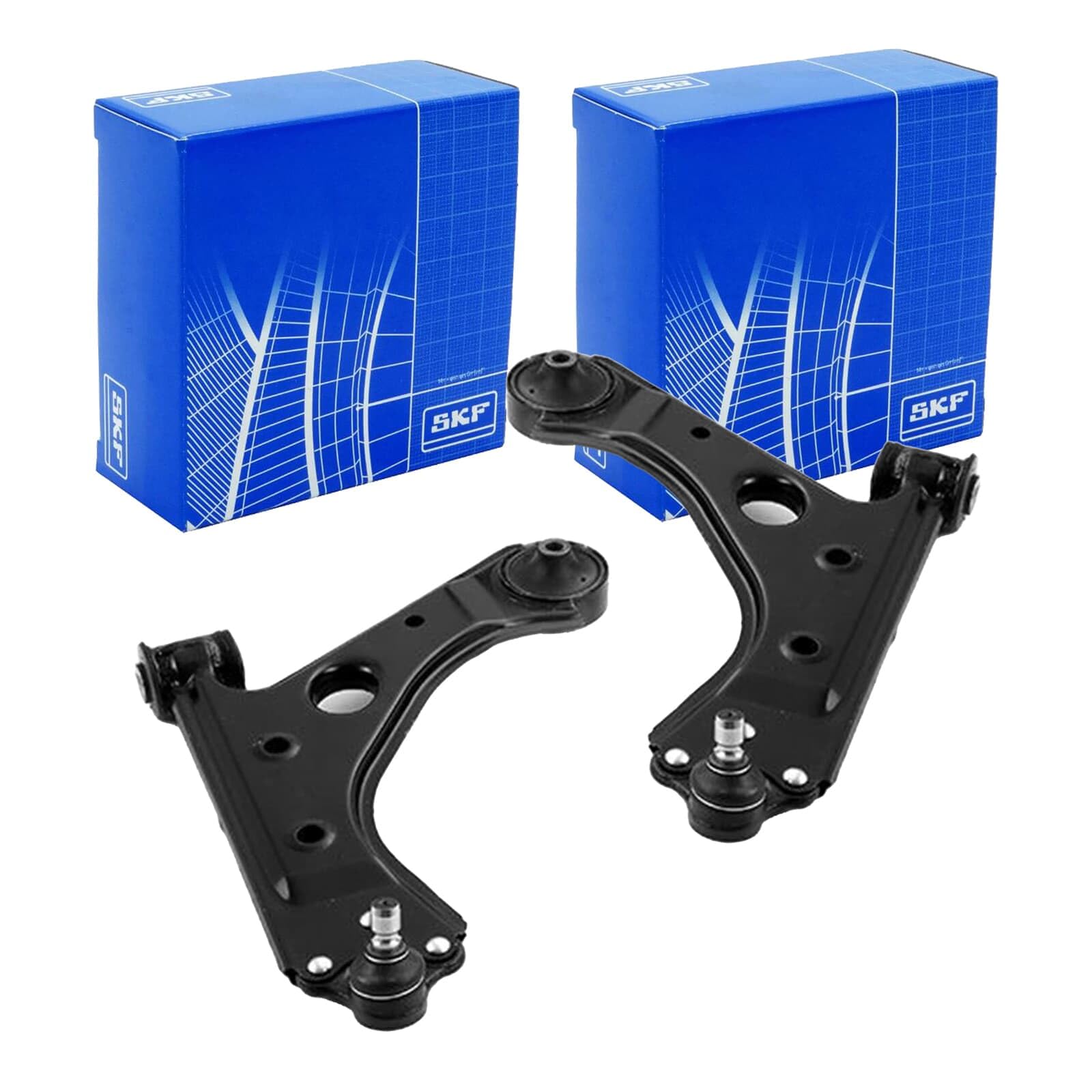 2X SKF Querlenker unten vorne rechts links | Vkds 325004 B + Vkds 325005 B Kompatibel mit Adam (M13),Corsa D (S07),Corsa D Kasten/schrägheck (S07),Corsa E (X15),Corsa E