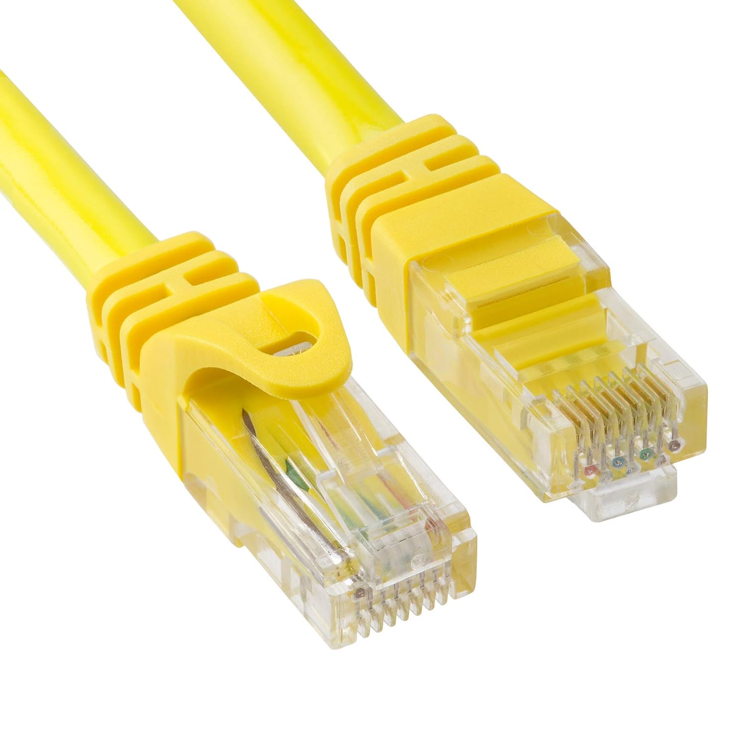 CAT 6 500MHz UTP LAN NETWORK CABLE 1.5 FT Yellow Amazon.in