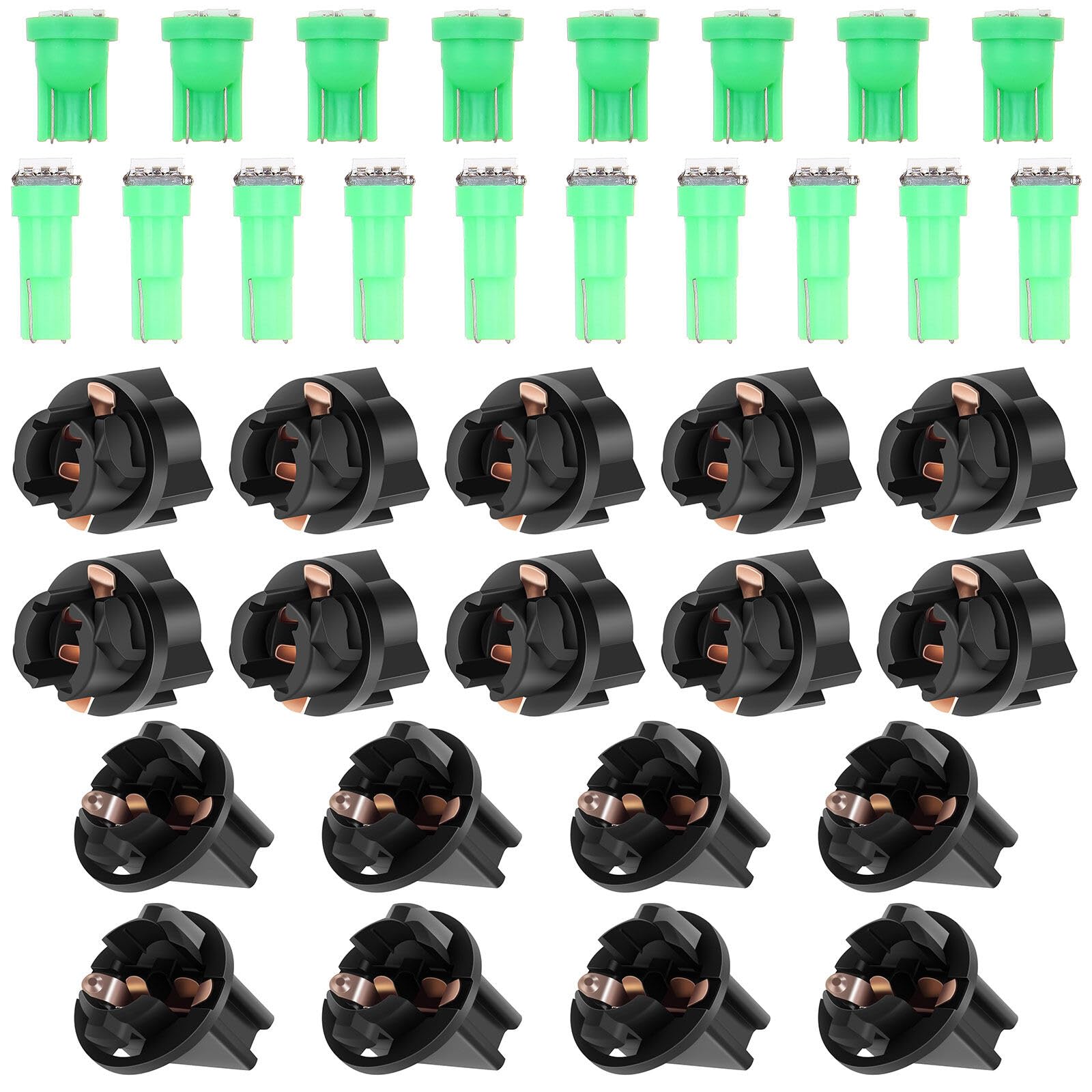 ECCPP T5-Twist Lock T5-1-5050-SMD-Green T10-6-3020-SMD-Green 17, 18, 27, 37, 58, 70 73, 74, 79, 85, 206, 207, 286, 306, 307