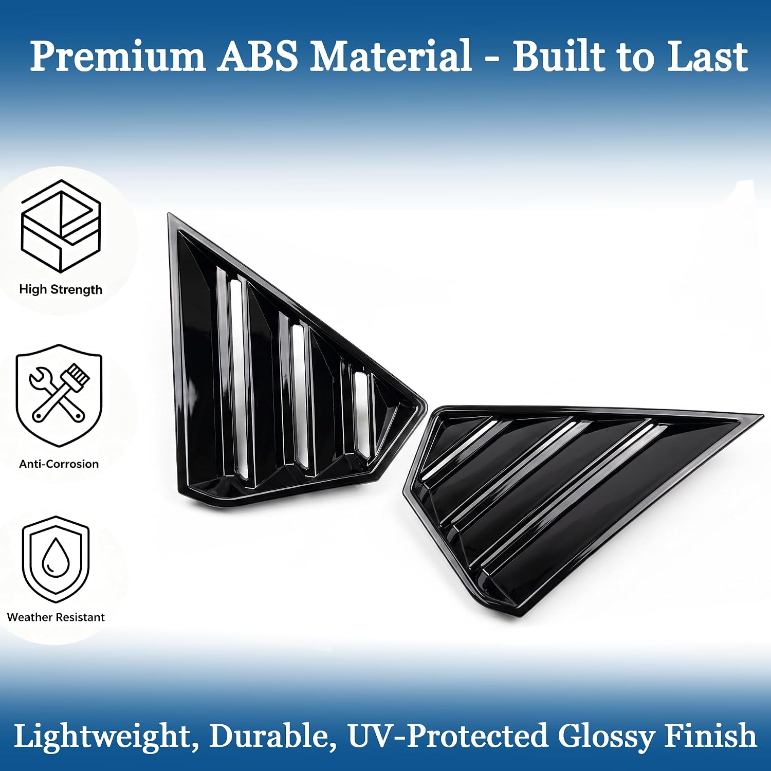 STSEV01 Rear Side Window Louvers for KIA K4 Sedan 2025 2026 Accessories
