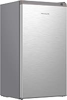Vista 9 de Frigidaire Mini refrigerador, compartimento compacto para congelador, control de termostato ajustable, puerta reversible, serie contemporánea, 3.2