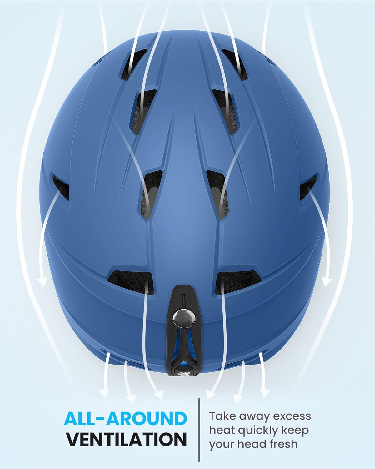 OutdoorMaster Anoa Kids Ski Helmet - Adjustable Snowboard Helmet - Durable PC Shell, Shock-Absorbing EPS Core & Cooling Vents - Certified Snow Sports Helmet for Boys, Girls & Youth