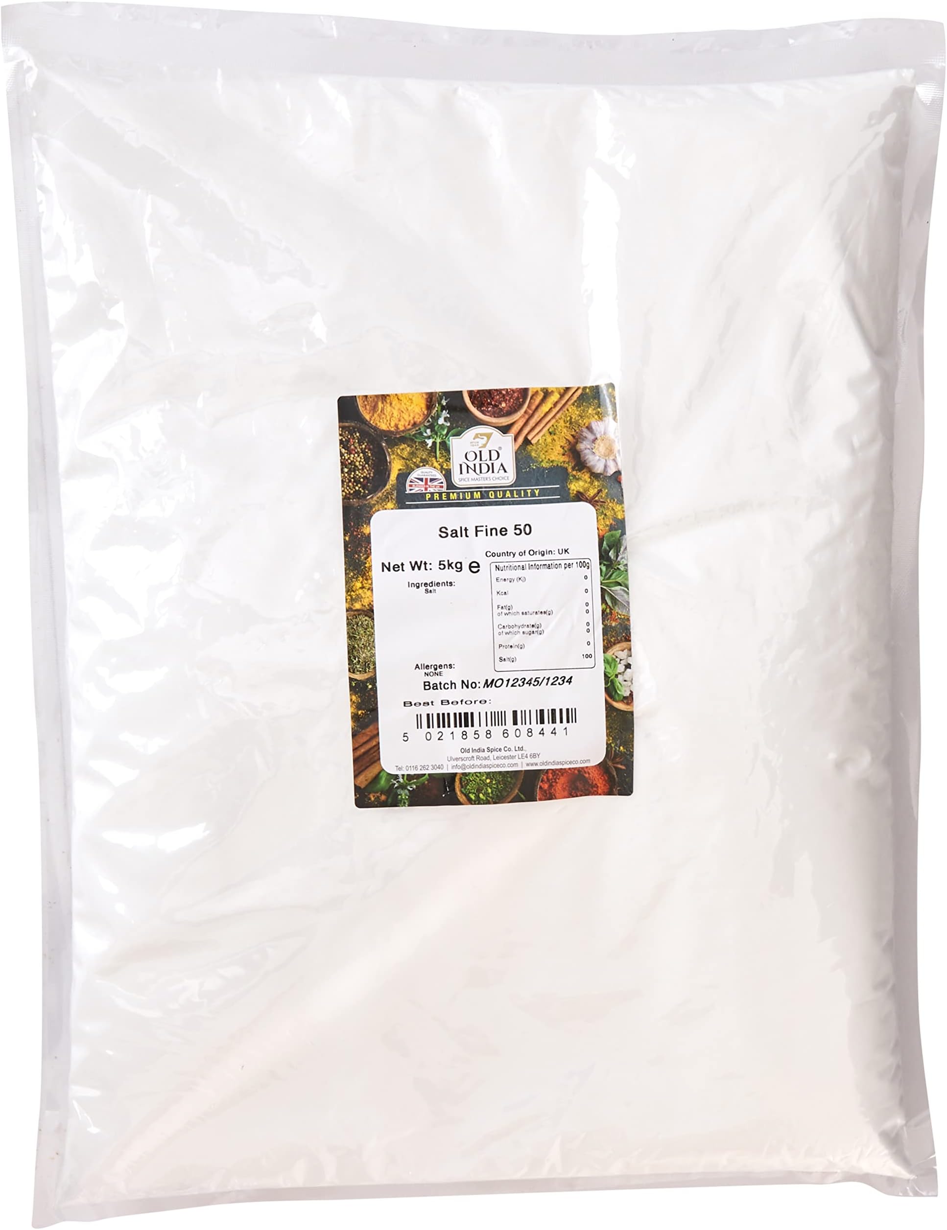 Old India Salt Fine 50 5kg