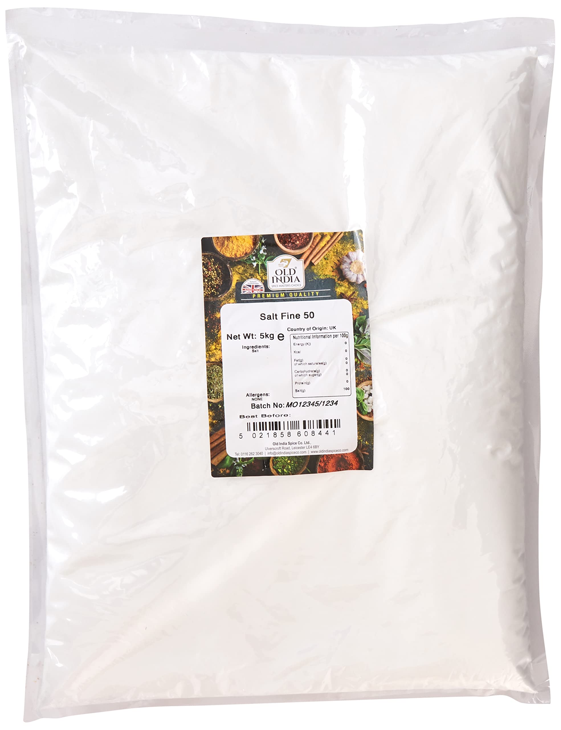 Old India Salt Fine 50 5kg