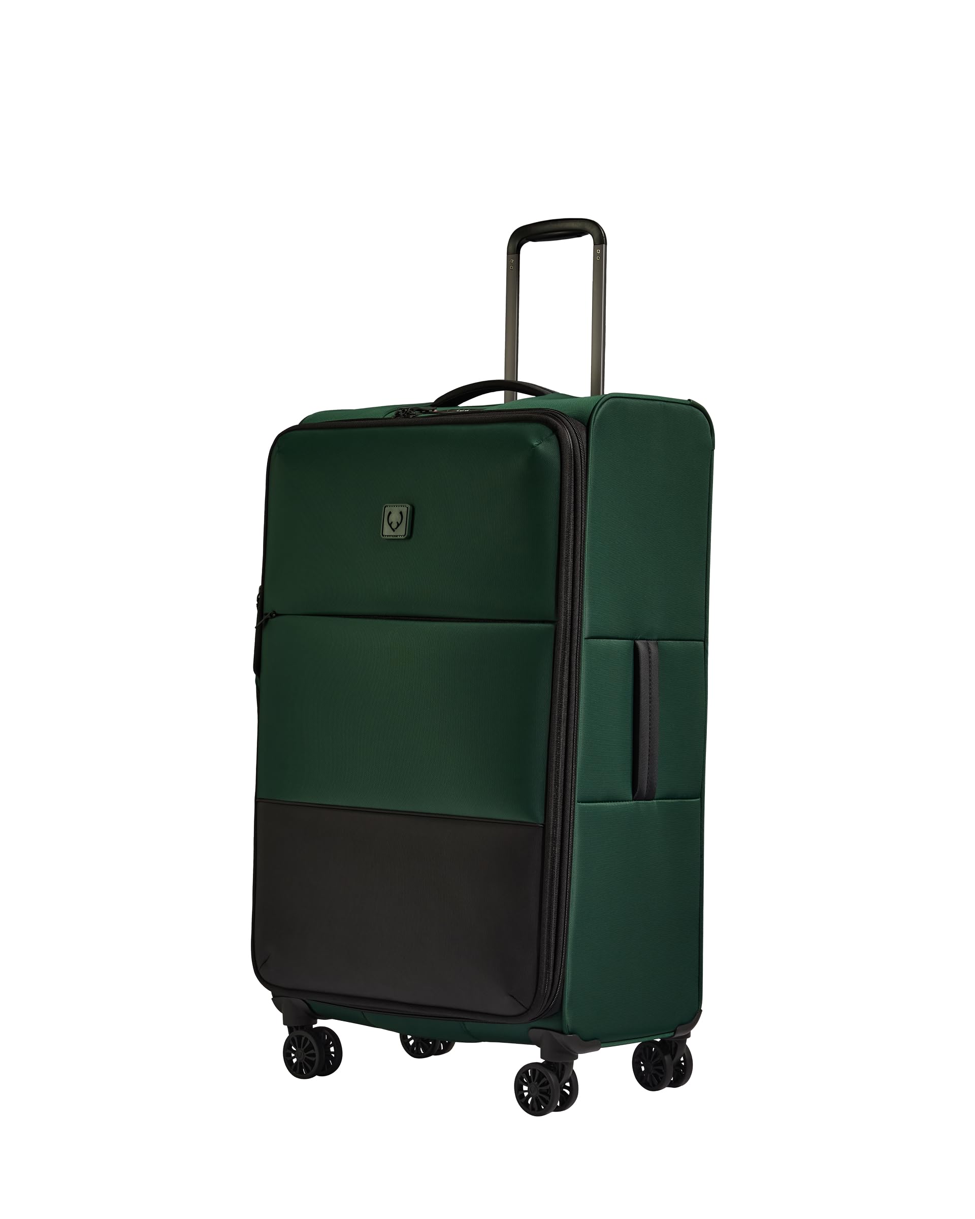 Antler Green Lightest Large Suitcase In - Soft Stripe 2.0