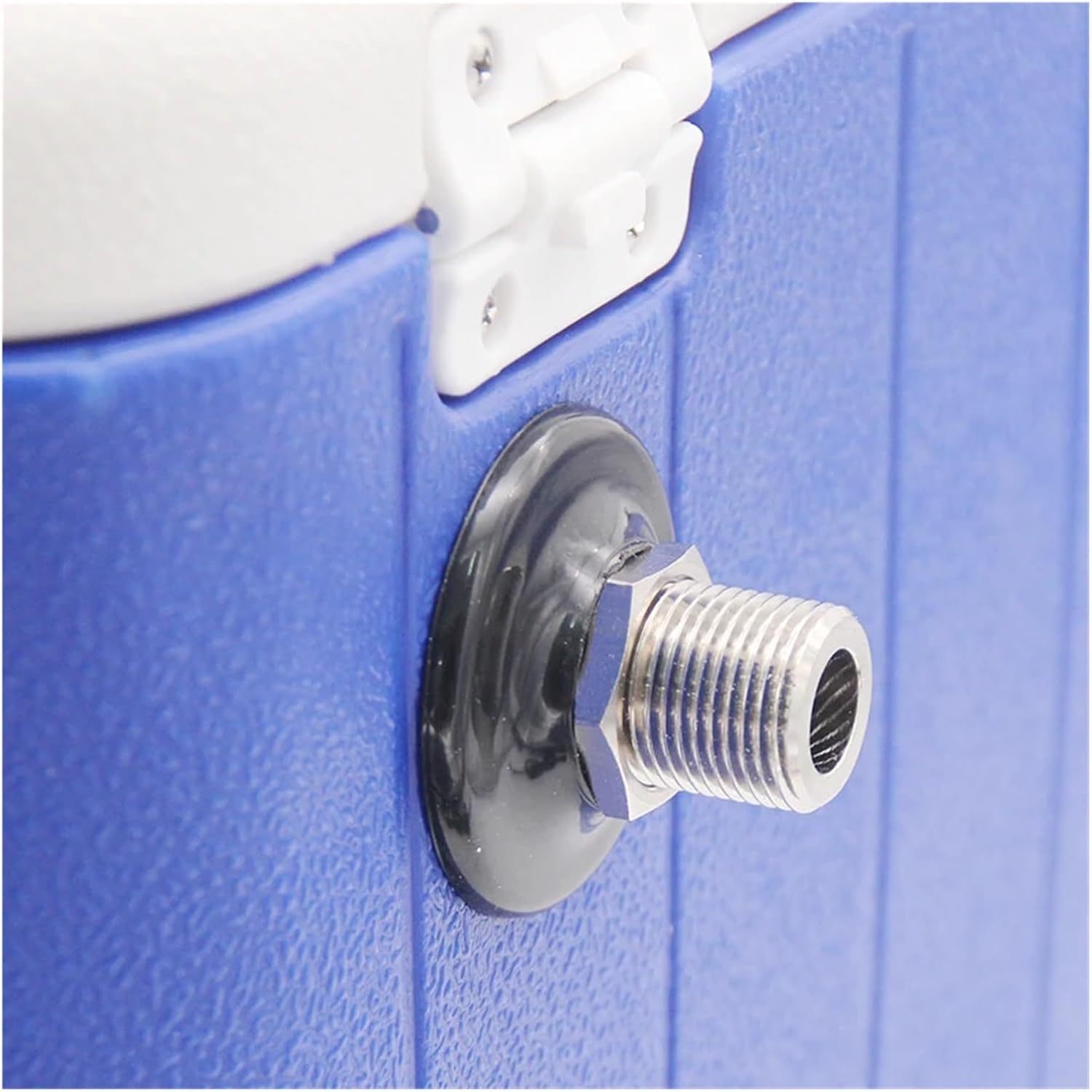 Coupler - 11cm(4 1/3") Length with 13mm(1/2") bore Chrome Plated Brass 7/8"-14 thread Homebrew Draft Beer Box joyful
