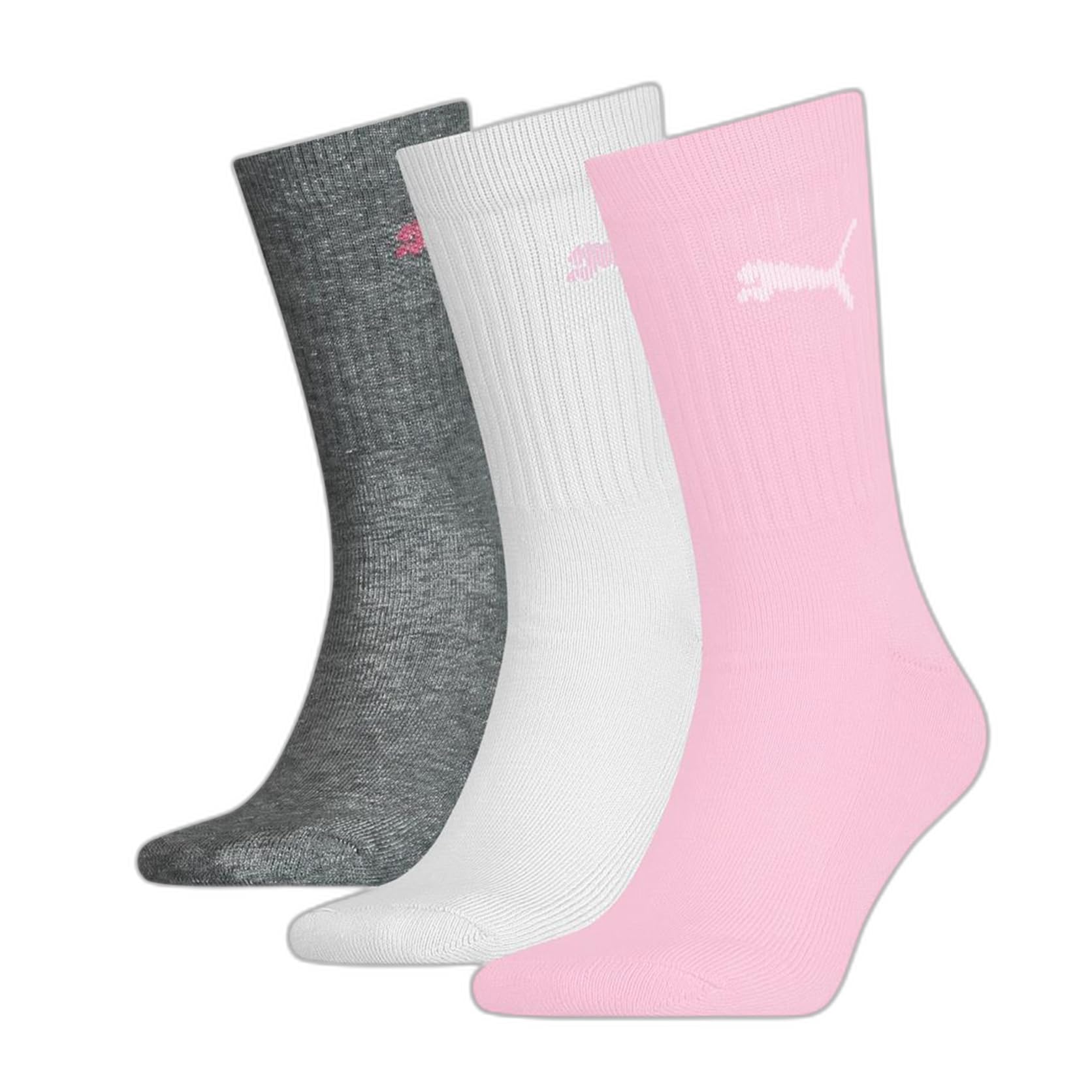 PUMA Crew Sock Calcetines (Pack de 3) Children Unisex