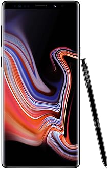 SAMSUNG Galaxy Note9 512GB Sm N960F Factory Unlocked 4G LTE Smartphone International Version, Midnight Black