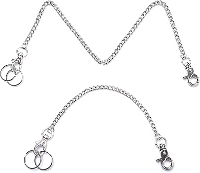 Amazon.com: Wisdompro Wallet Chain, 2 Pack (8 and 16 Inch) Heavy