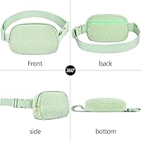 Vista 144 de Riñonera cruzada para mujeres y hombres, bolsa para cinturón para senderismo con correa ajustable, riñonera para correr, entrenamiento, deportes