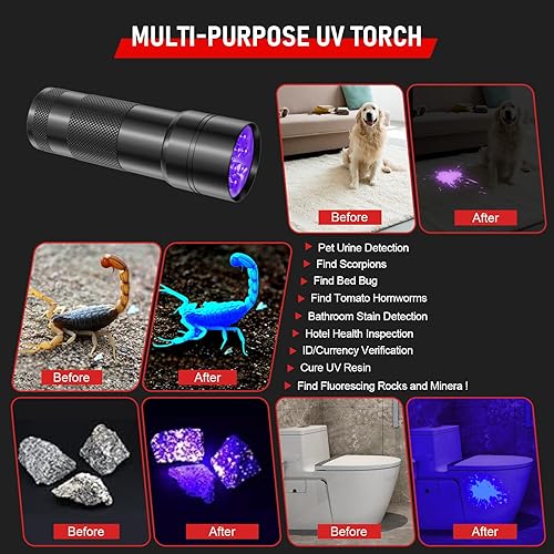 Miniatura 7 de Shadowhawk Linternas recargables de alto lúmenes, 2000LM XHM90.2 30W LED Flash Light con luz COB, 7 modos Super brillante linterna alimentada por