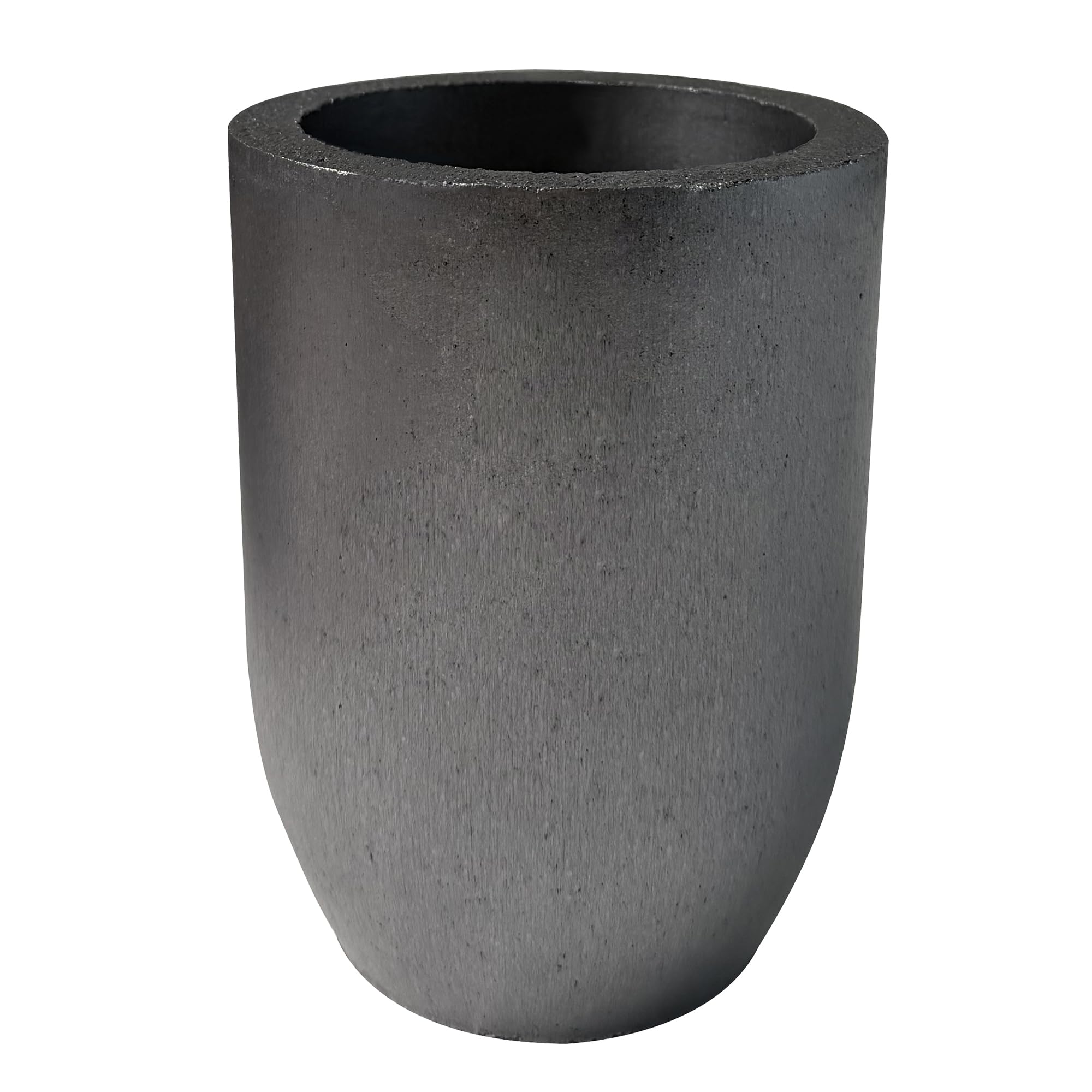 Crisoles de grafito de carburo de silicio negro de primera calidad #10-12 kg, antorcha de fundición para aluminio, oro, plata, cobre, latón, soporta 1800 ℃/1,800.0 °C