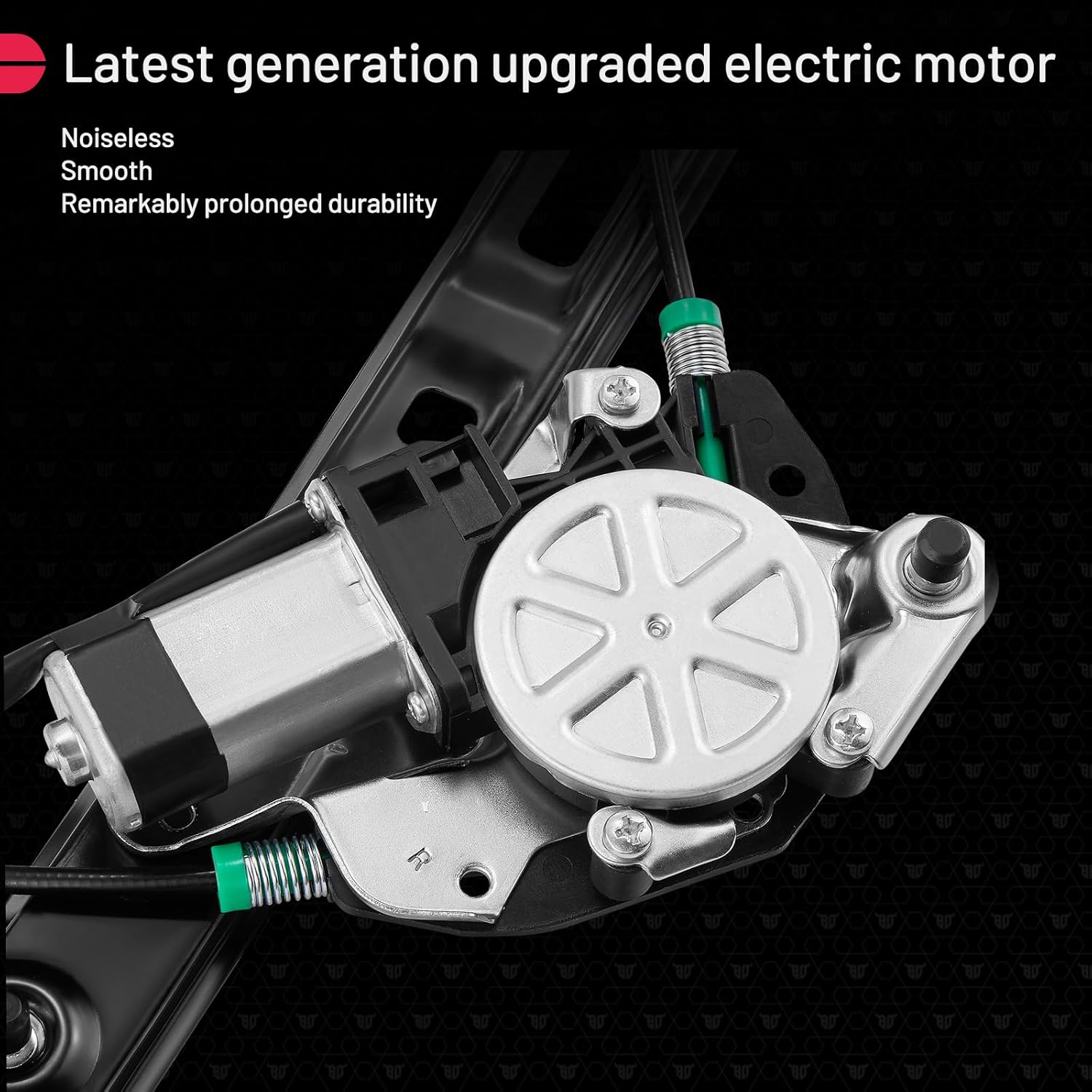 BDFHYK 741-485 Power Window Regulator with Motor Front Right for 1999-2000 BMW 323i 2001-2005 BMW 325i 2001-2005 BMW 325xi 1999-2000 BMW 328i 2001-2005 BMW 330i 2001-2005 BMW 330xi