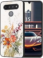 Vista 26 de Funda protectora duradera para LG Stylo 6 para LG Stylo 6 2020 6.8 pulgadas, diseño de hojas de aguacate