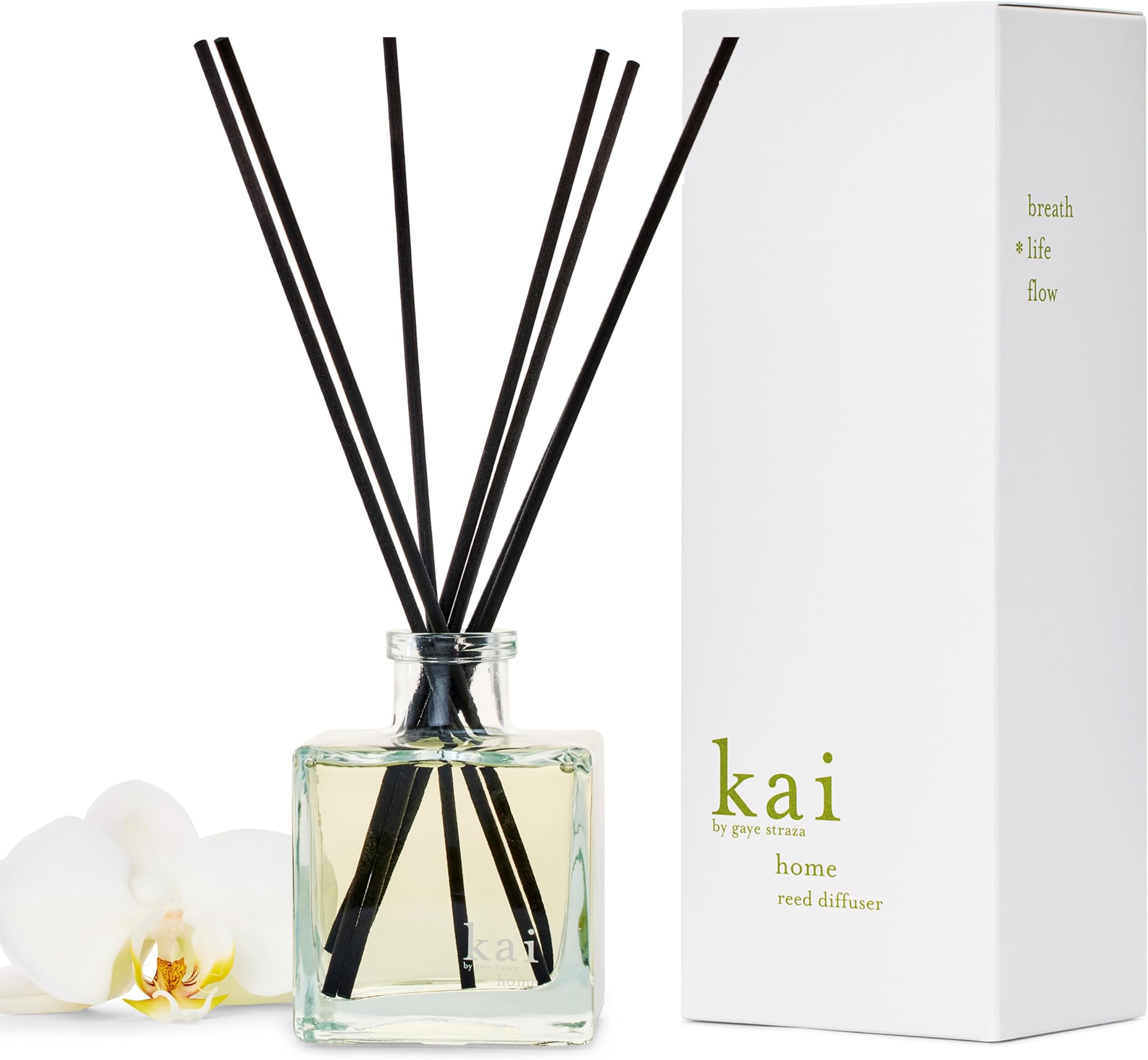 reed diffuser – a fresh, beautiful, light gardenia scent wrapped in white exotics, 6.75 fl oz | long lasting, serene, vegan, clean and inspired by memories of Hawaiian vacations