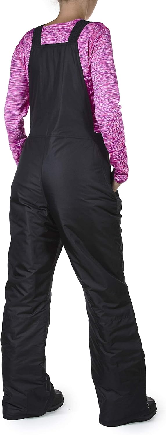 Arctic Quest Womens Ski Snow Bibs Pants Insulated Water Resistant Overalls Snowboarding Winter Waterproof Pants Women - Image 2