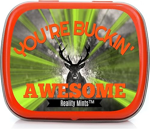 You're Buckin' Awesome Mints  Regalo loco para amigos, regalos divertidos para compañeros de trabajo, rellenos extraños de calcetines para adultos,