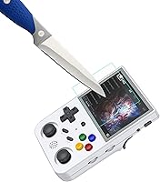 Vista 5 de Mr.Shield Protector de pantalla para Anbernic RG353V RG353VS vidrio templado 3 unidades vidrio japonés con dureza 9H protector de pantalla