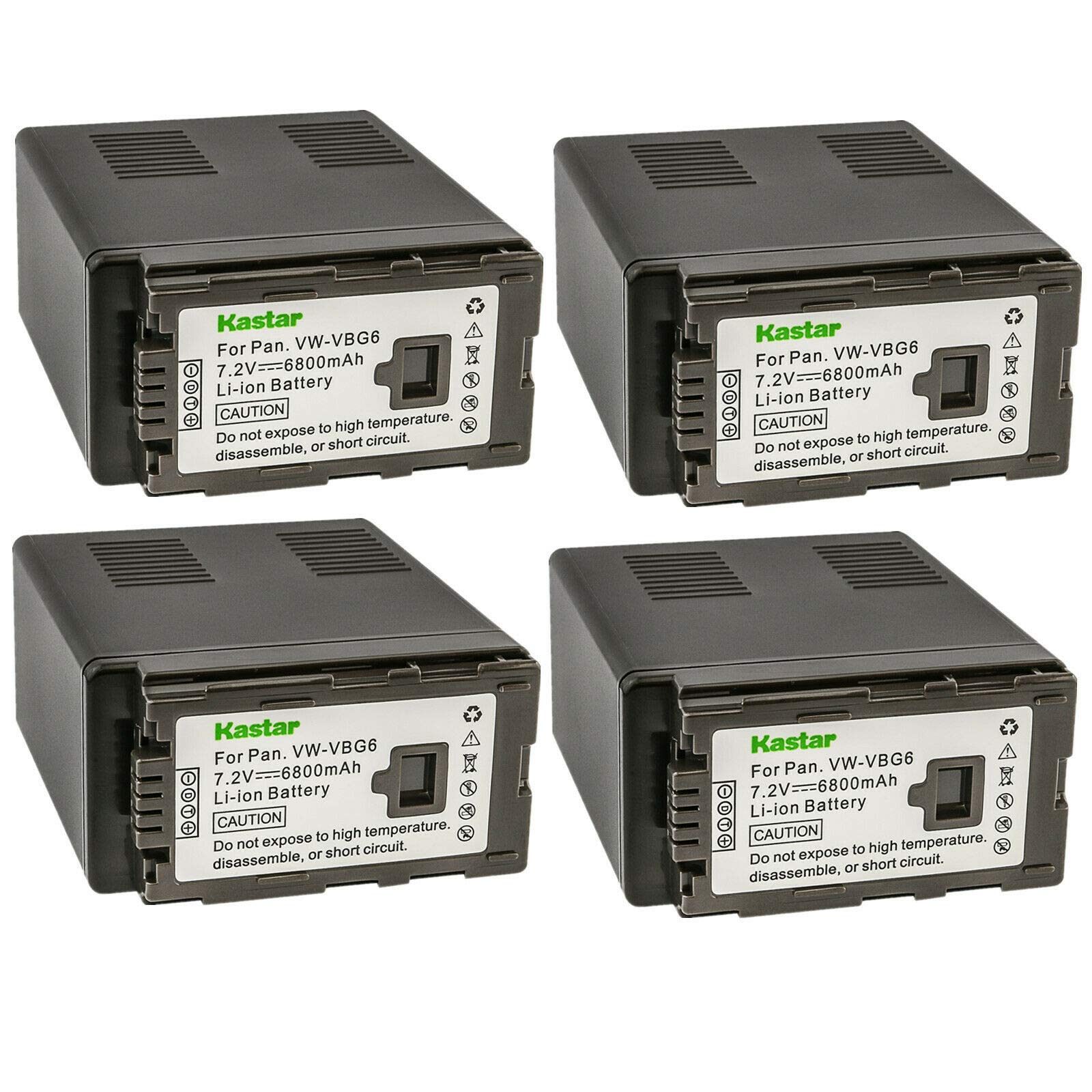 Amazon.com : Kastar Battery 4 Pack Replacement for Panasonic VW