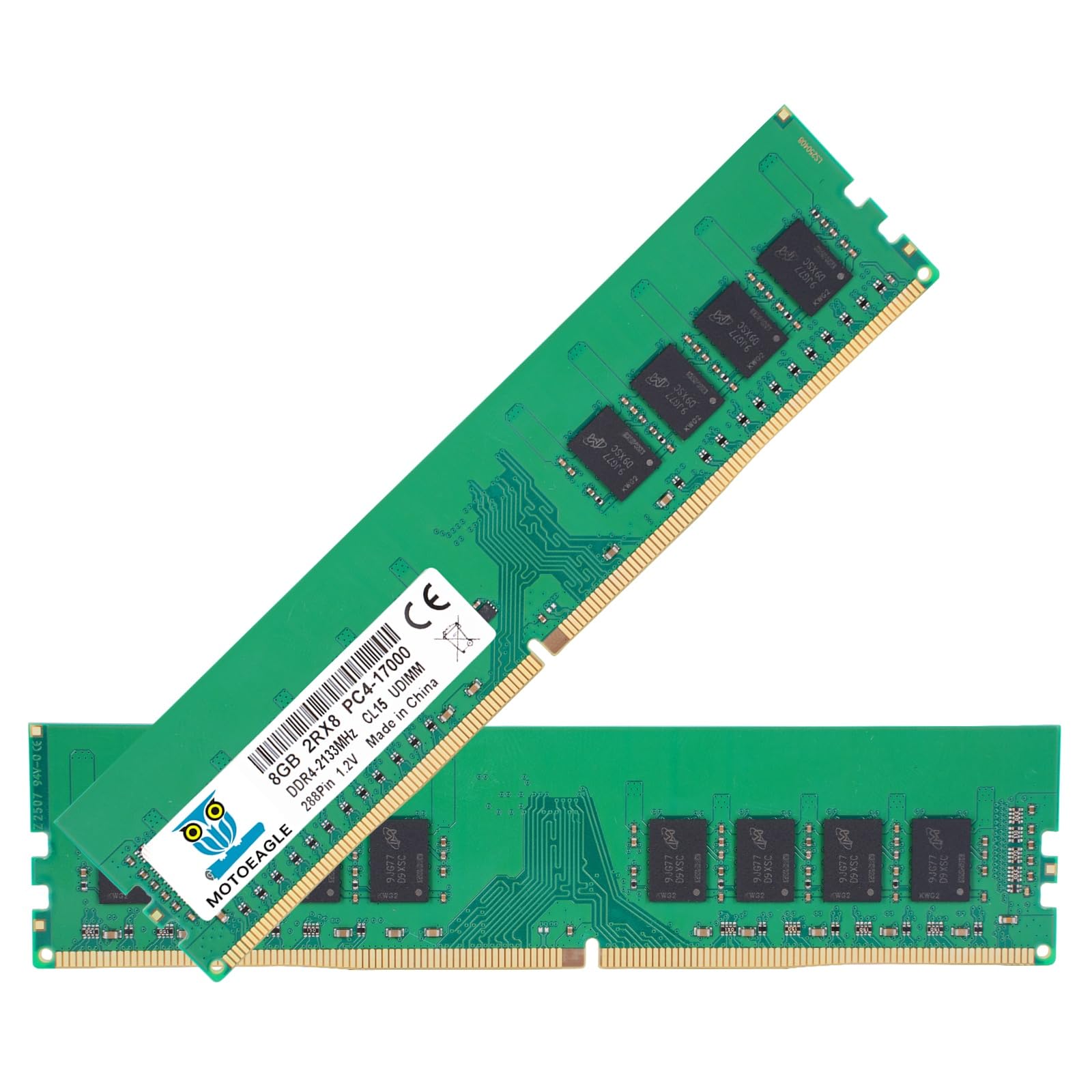 8 GB DDR4 RAM 2133 MHz UDIMM PC4-17000 DDR4-2133P CL15 DIMM Non-ECC 2Rx8 Memoria Desktop