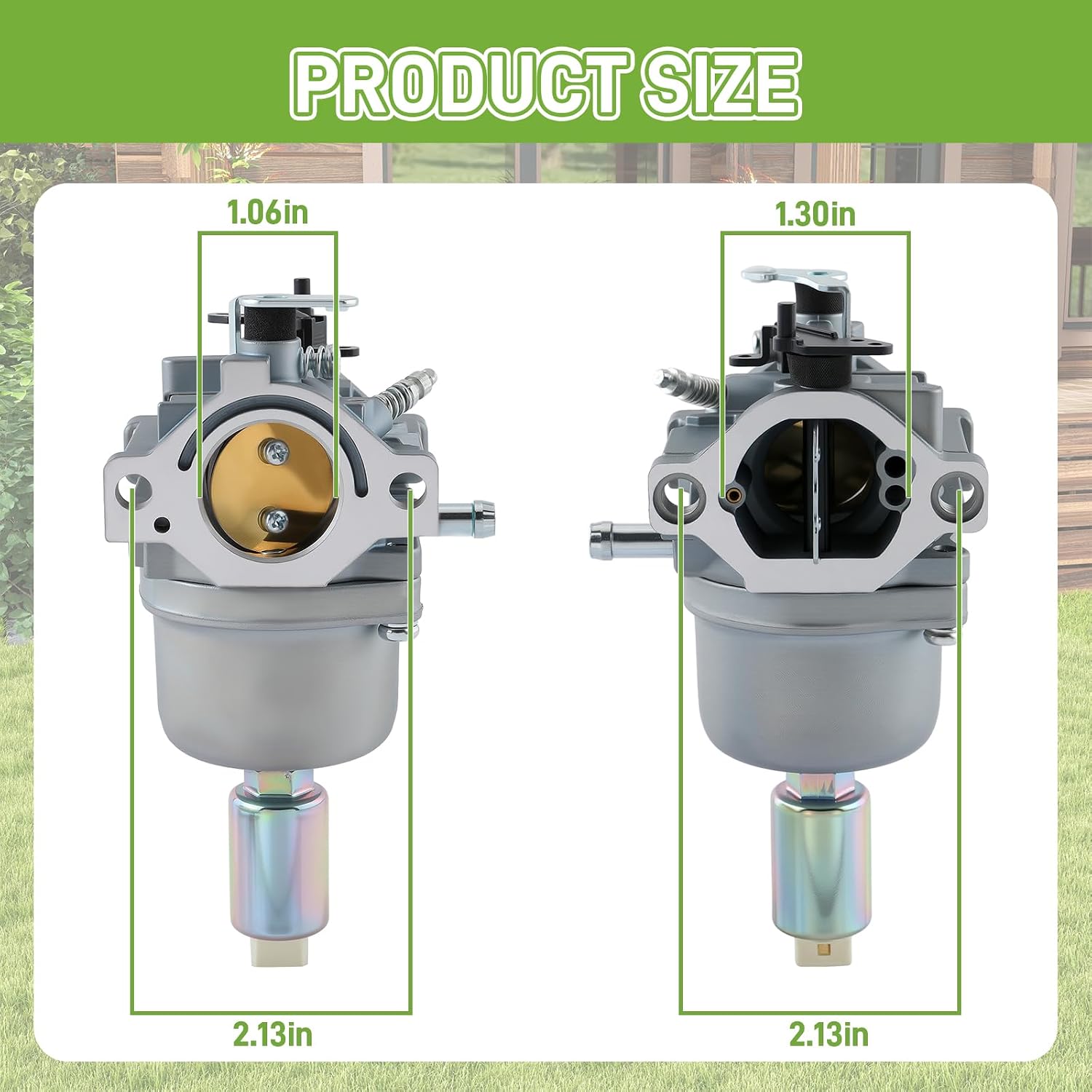 799727 Carburetor Fit for Nikki 594601 795366 799256 698945 for Craftsman LT2000 DLS3500 lt3000 DLS3500 YT3000 for John D D105 D110 L107 L108 LA105 LA125 Riding Mower Kit