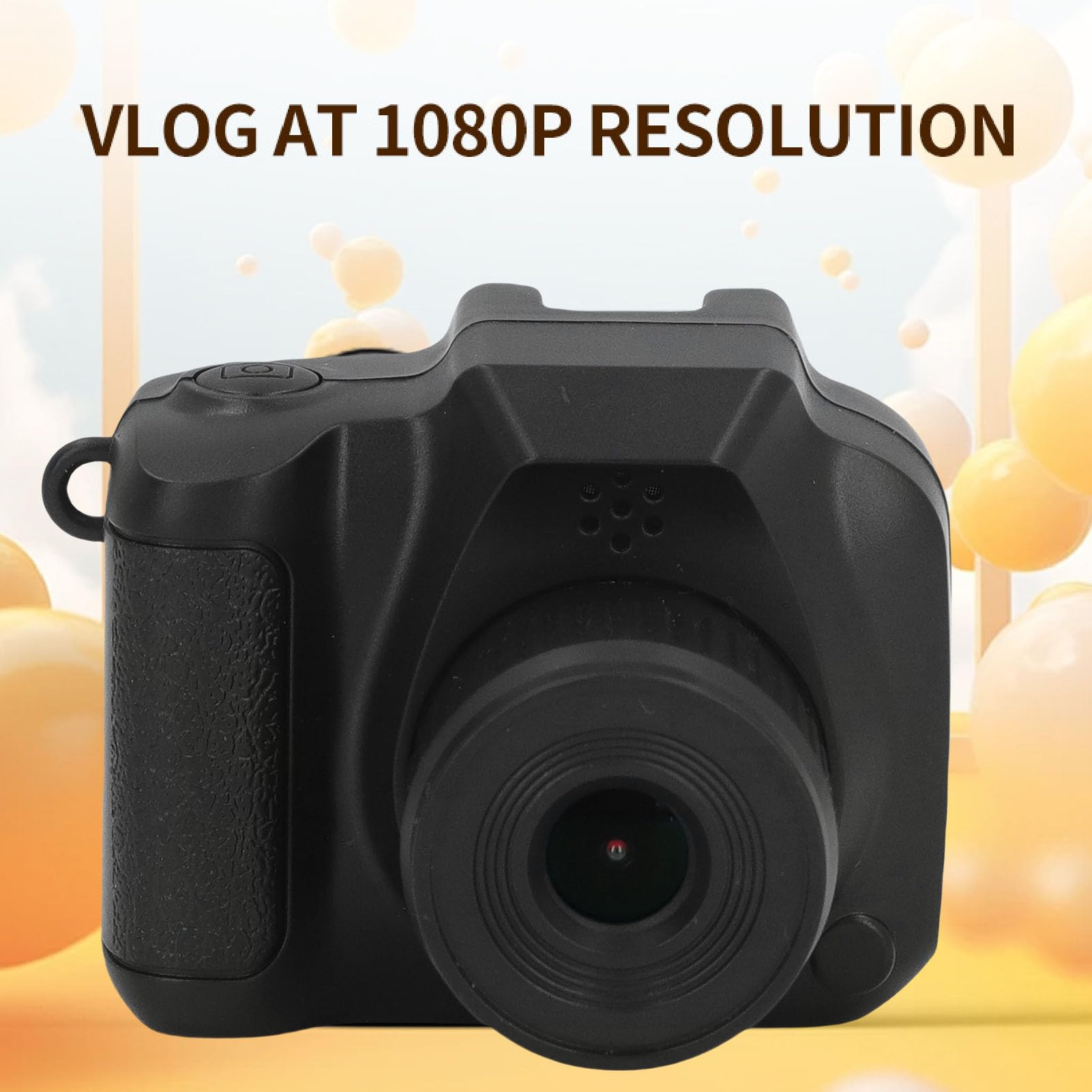 Elprico Mini Cámara de Llaves, Cámara Retro de Nostalgia Pequeña 1080p, Videocámara de Video Micro Portátil, Pantalla Digital Compacta de 1.3 Pulgadas para Ciclismo Al Aire Libre. (128GB)