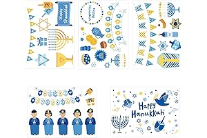 13 x 9.7 Inch Passover Window Clings by Desire Deluxe