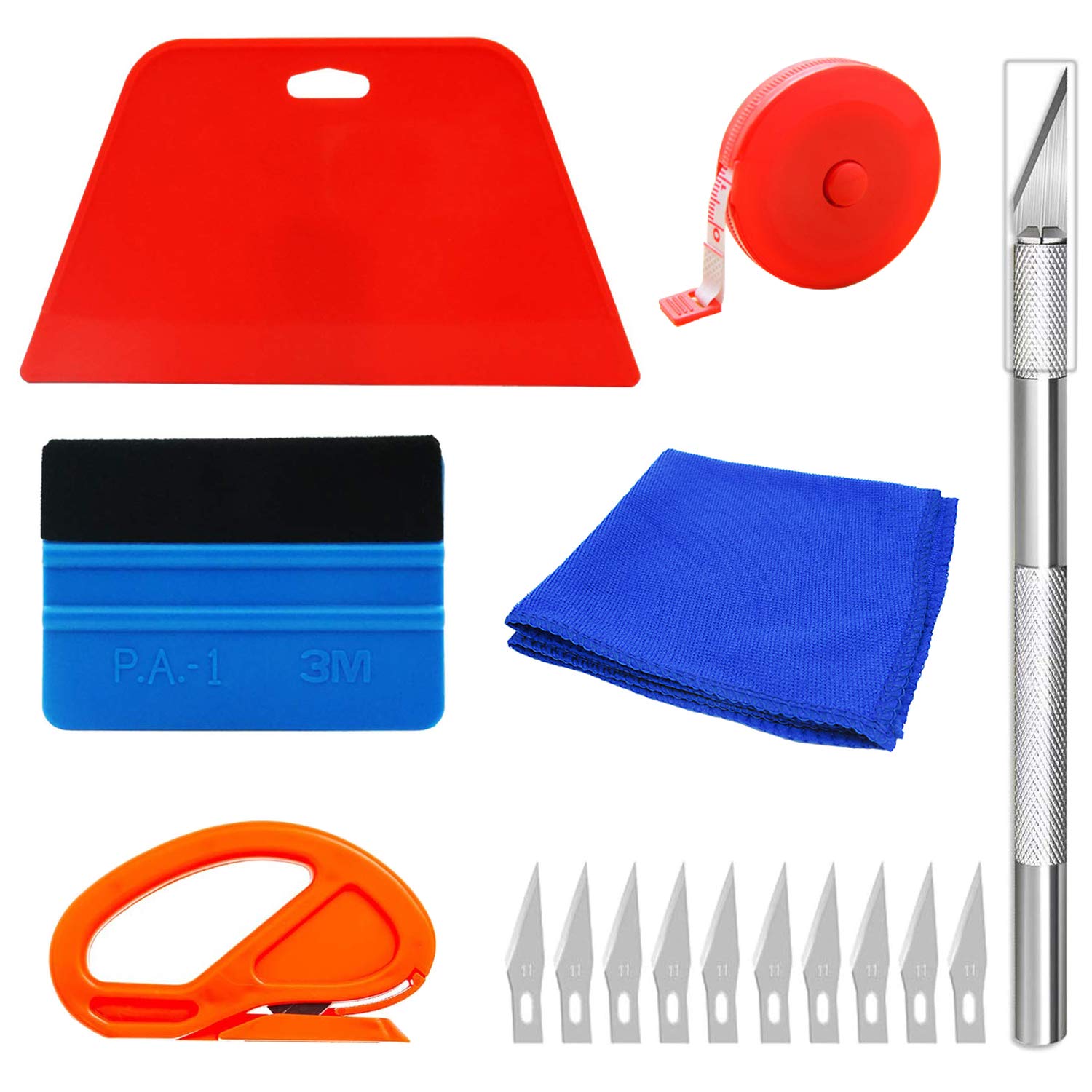 Wallpaper Smoothing Tool Kit, MultiFunction 16 Pcs Smoother Tools Set