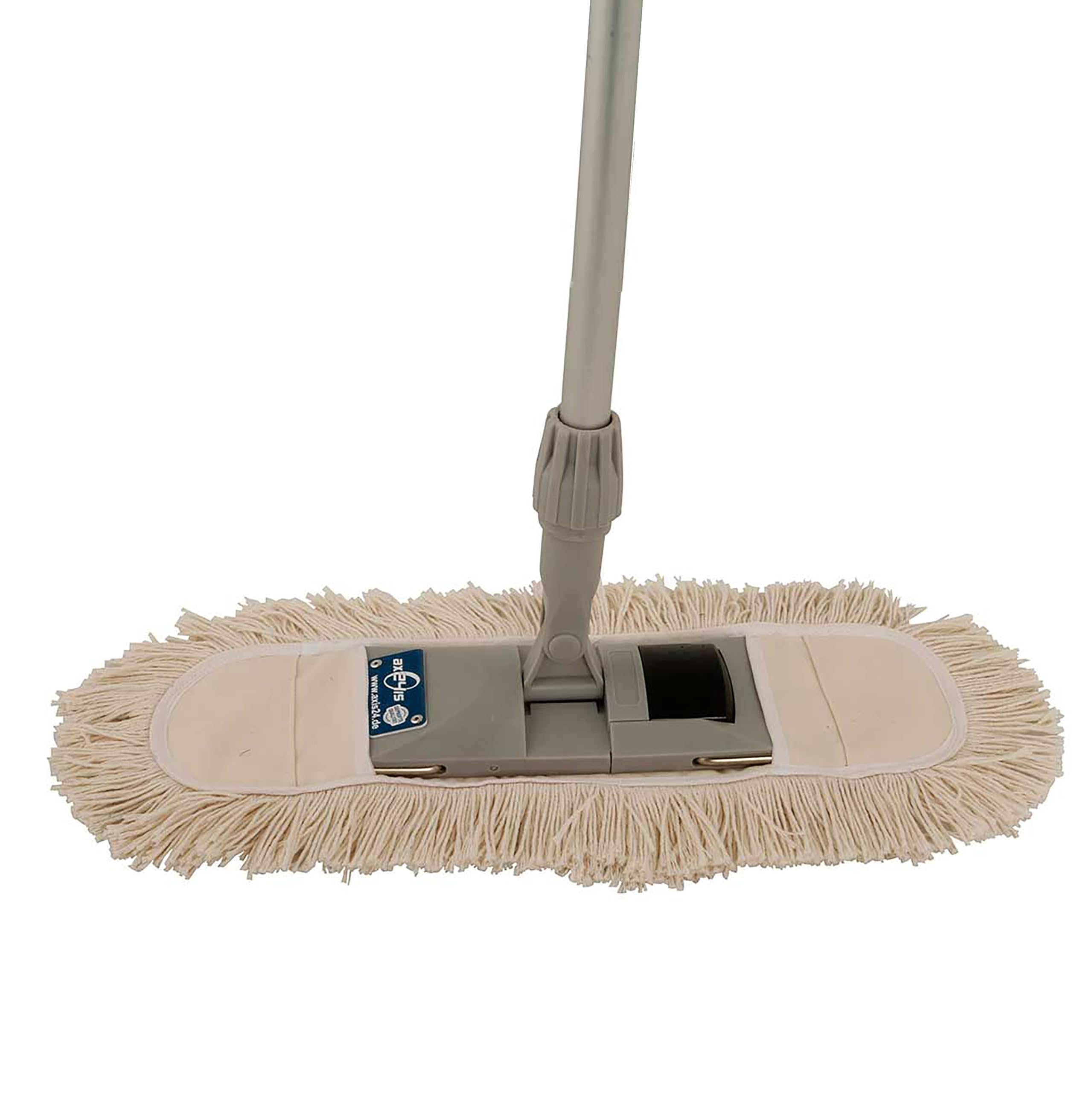 4x 40 cm Easy Mop System Set Professionale con Supporto in Metallo | Sistema lavapavimenti completo con manico rigido e mop da 40 cm, ideale per pulizia professionale fino a 45mq, durevole.