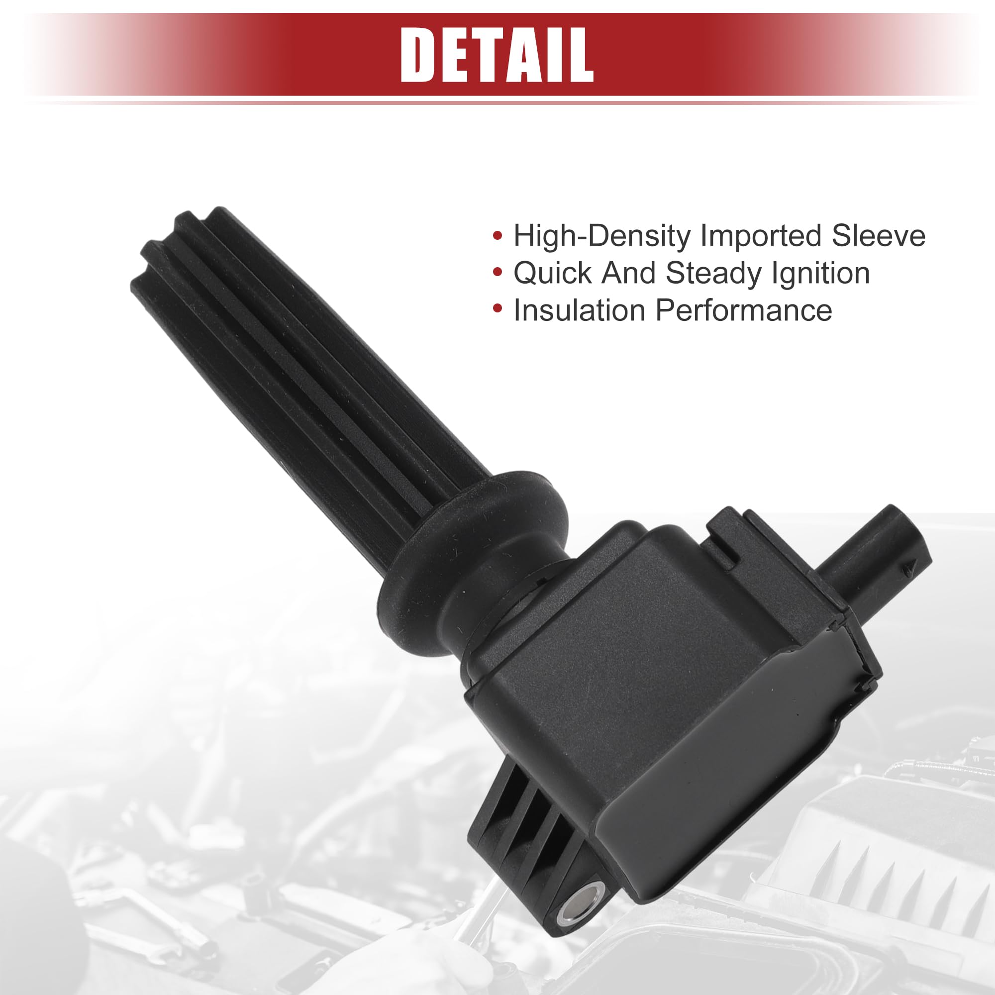 Motoforti Bobina De Encendido Automotriz Para Ford Edge 12-18 4 Pcs