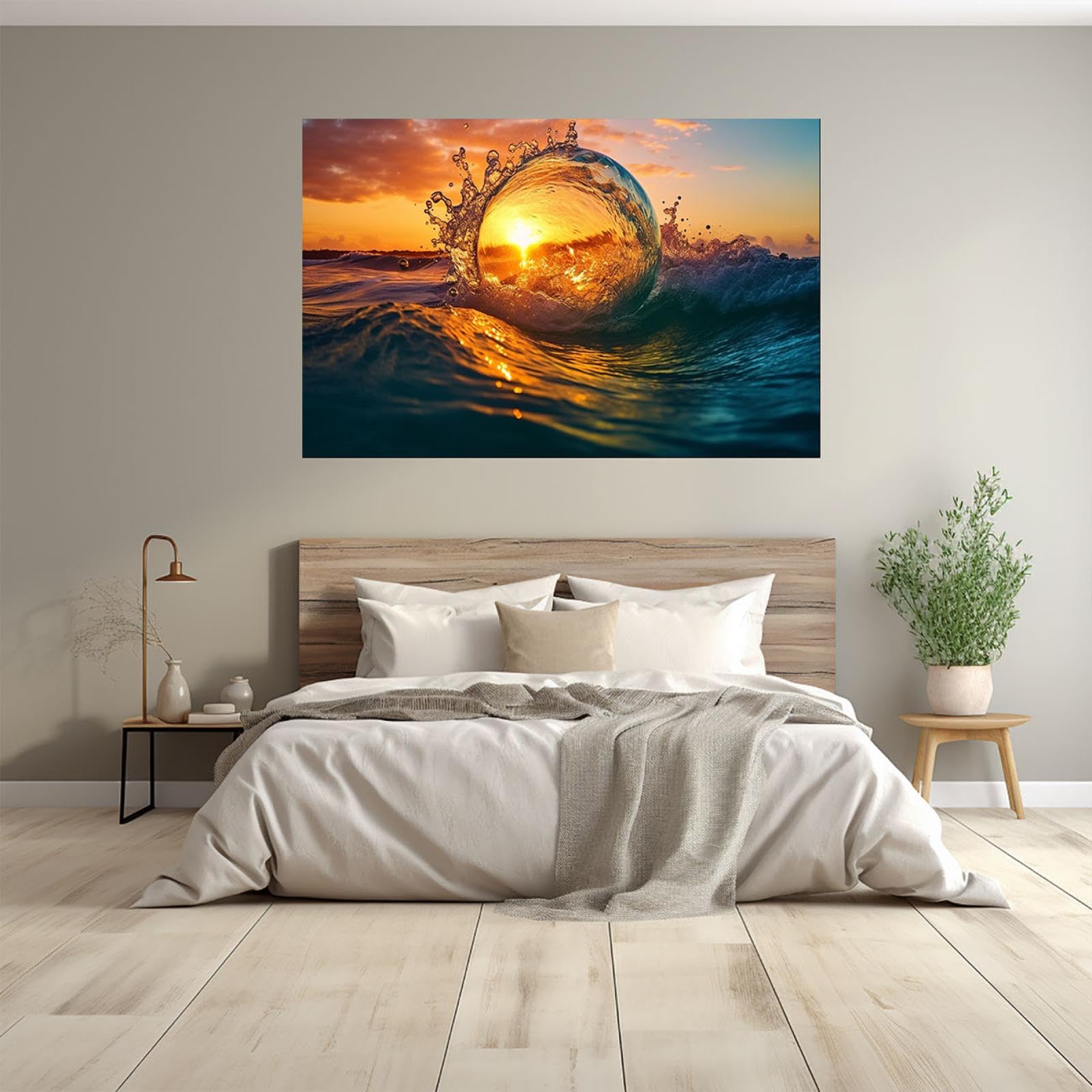 海の風景 キャンバス Amazon.co.jp: CcacHe 海の風景 はじめての絵画 キャンバス