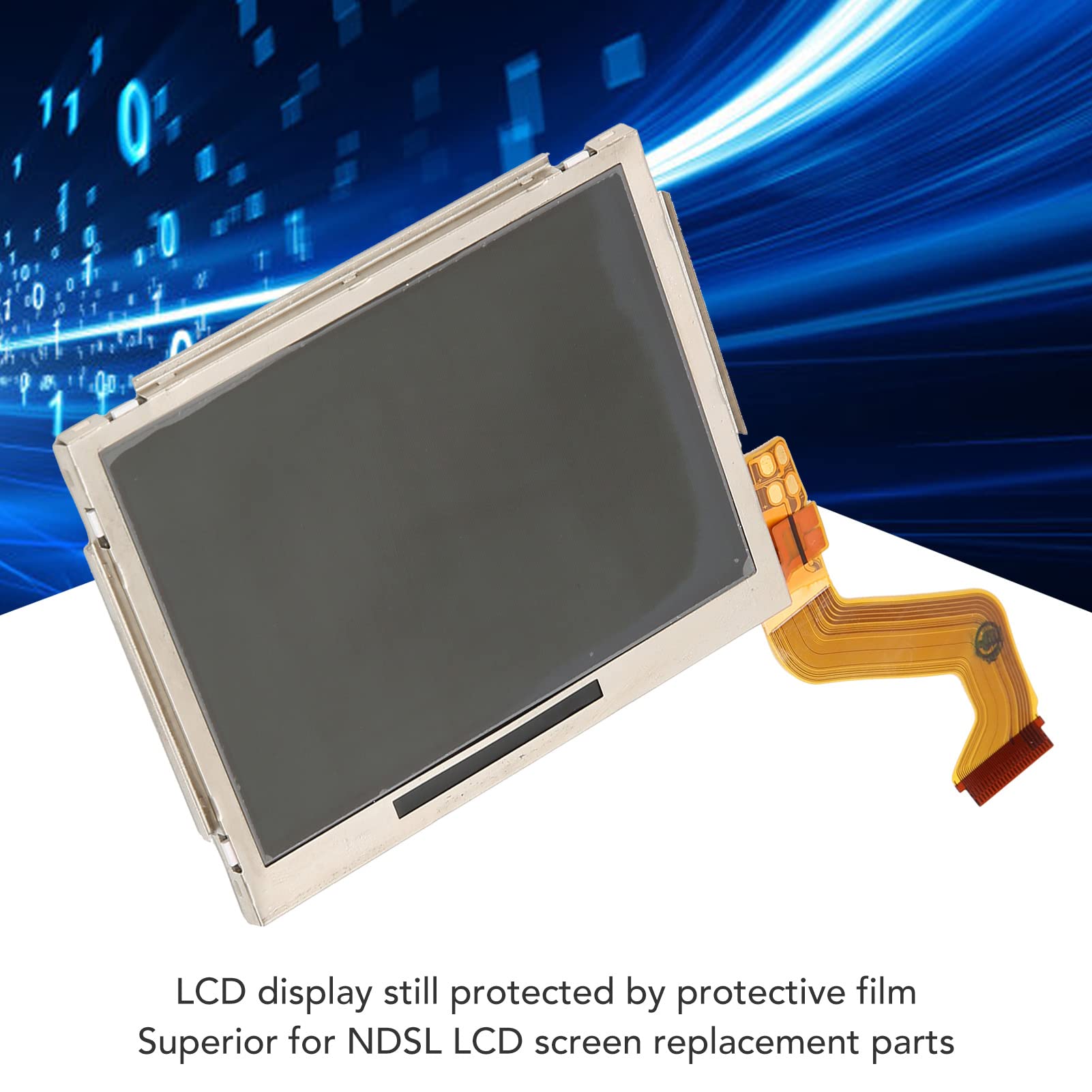 Display LCD Parte Superiore per Console Portatile, 3,2 Pollici, Schermo di Ricambio per NDSL, Annadue