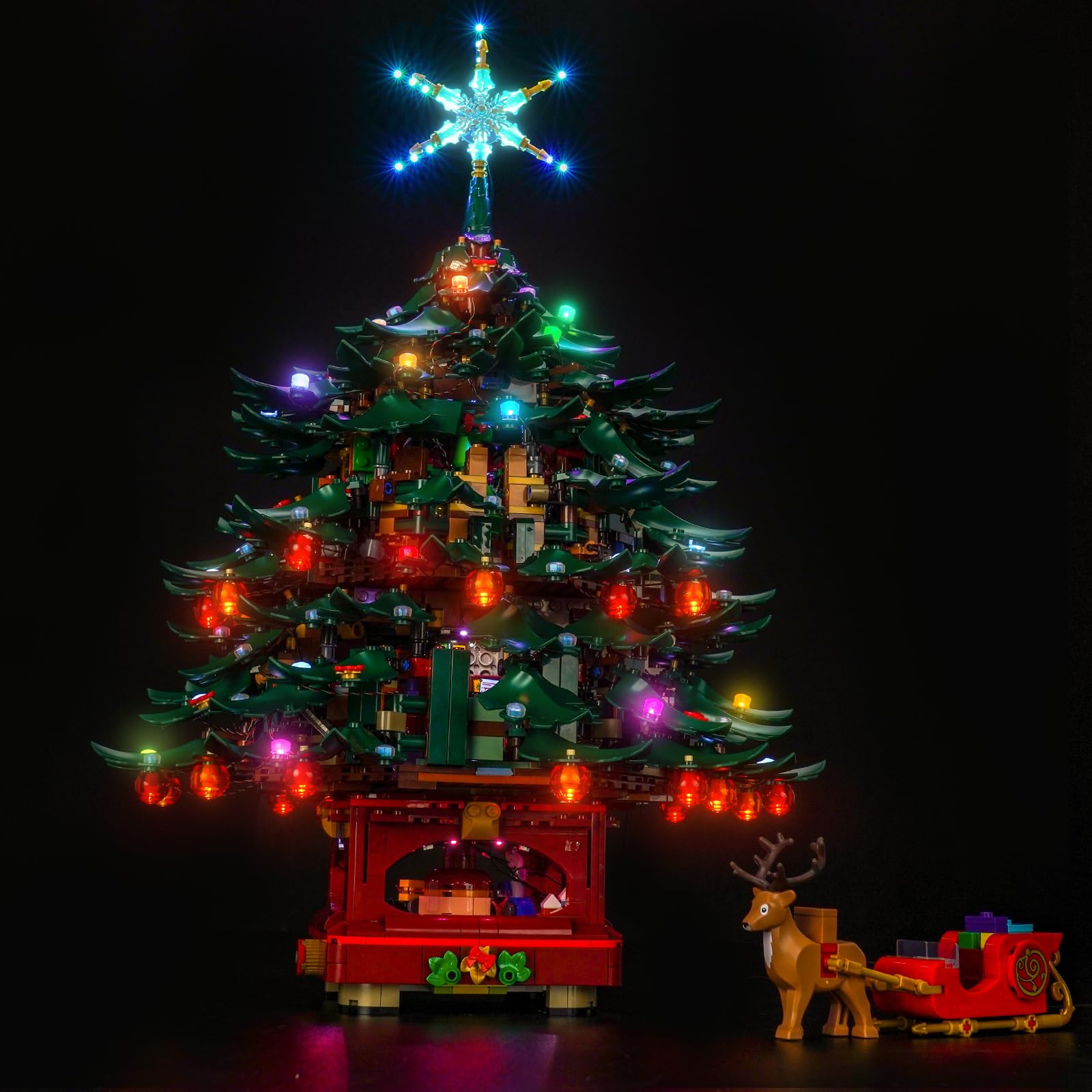 BrickBling Remote Control Light Kit Compatible with Lego 41843 Family Christmas Tree Decoration (No Model) - Image 3