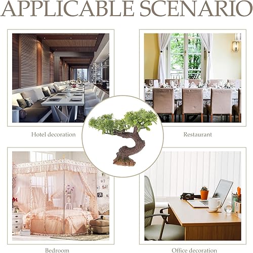 Miniatura 9 de Yardwe Plantas de flores artificiales decoración de platos de sushi flor japonesa restaurante de sushi adorno de árbol de Milán decoración de platos