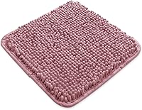 Vista 75 de Yeaban Juego de alfombras de baño verde manzana 2 piezas (20" x 32" y 17" x 24"), tapetes de baño de felpilla gruesa Alfombras de baño absorbentes