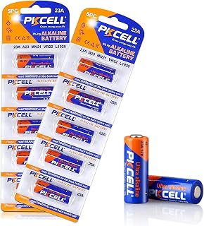 23A 12 Volt Battery, A23 Battery 10 Pack for Garage Door Openers Ceiling Fan Remotes Doorbells