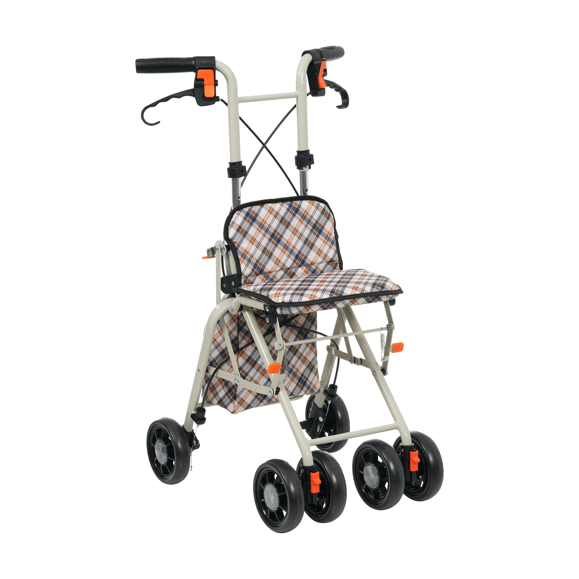 Amazon | 歩行器 歩行車 高齢者用 シルバーカー 折りたたみ可能 高さ