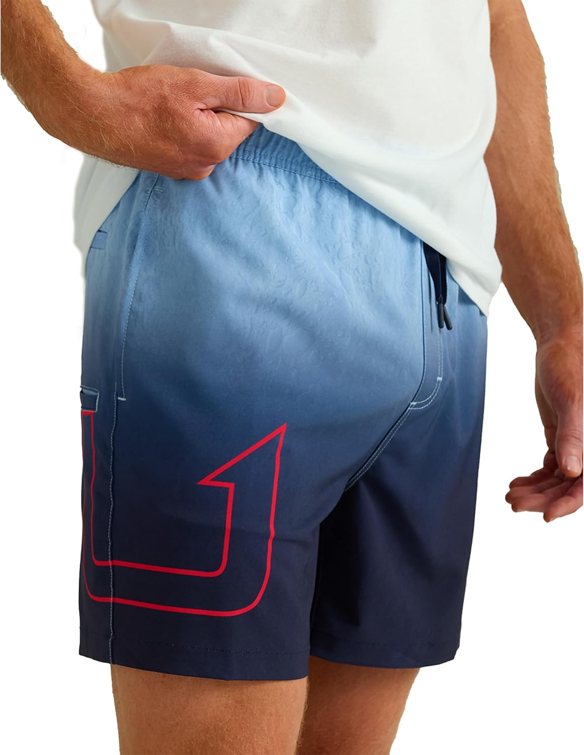 HUK Mens Pursuit Volley Pattern Short, Quick-Dry Shorts for Men