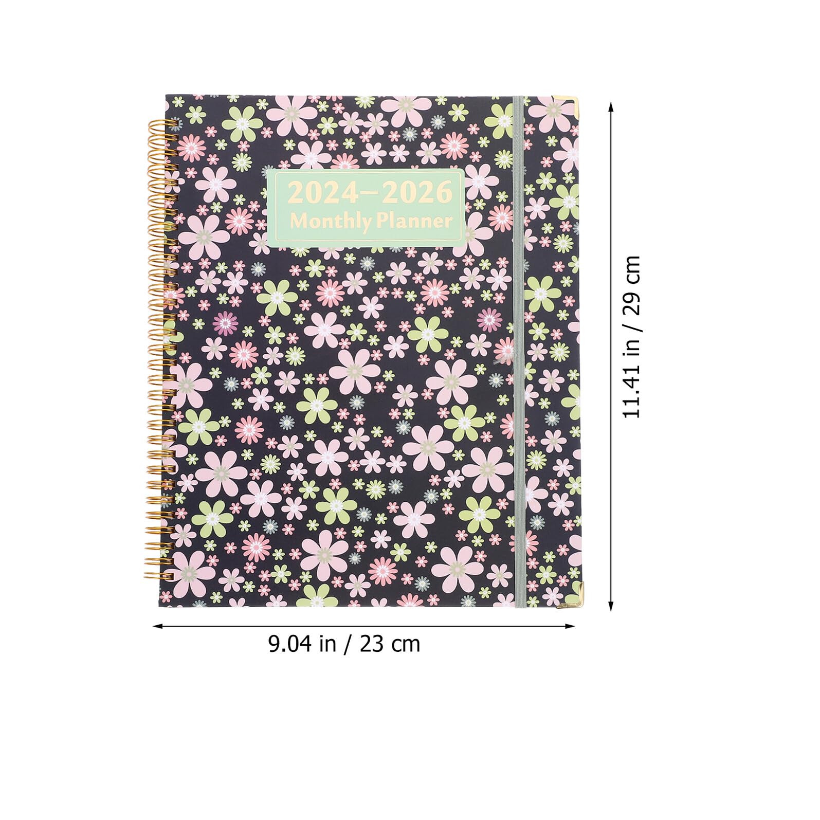 Gatuida Planner Portatile Notebook Calendario e Agenda Inglese Taccuino Spirale per Studio e Ufficio Agenda Scuola e Organizzatore Personale