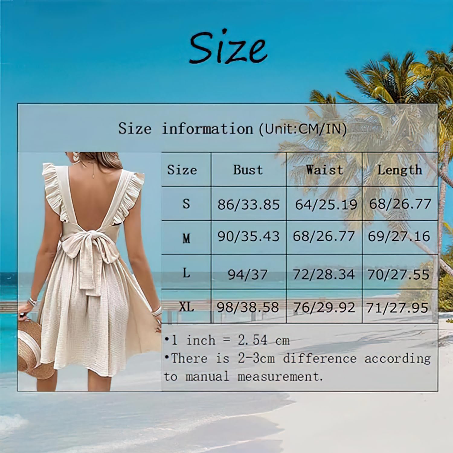 Mini Vestido Femenino con Cuello V Y Mangas Elegantes, Vestido de Verano en Forma de A, Vestido Sexy con Tirantes Al Aire Libre, WFFUO, a, s